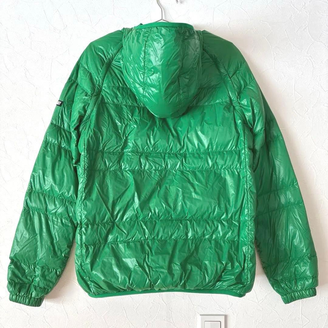 美品 ジャックバニー ダウンジャケット 2way 緑 ゴルフウェア