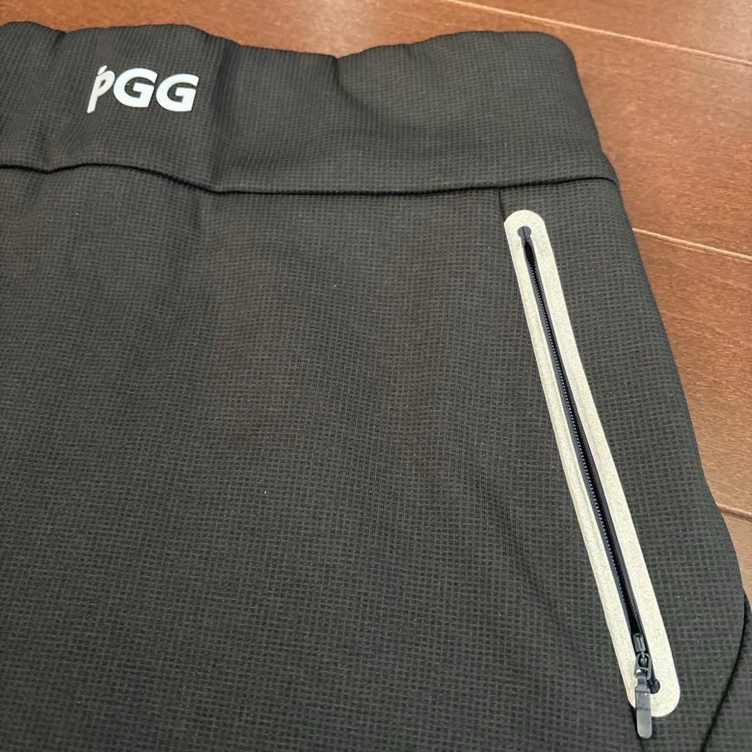 パーリーゲイツ　PGGストレッチダンボール裏起毛セットアップブラックサイズ1