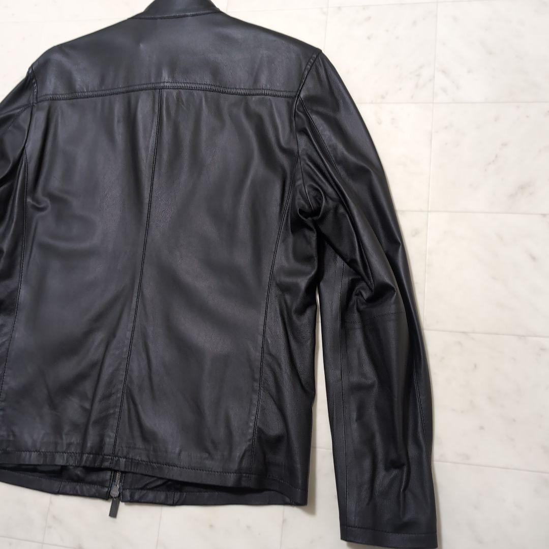 新品2023年作品 JOSEPH HOMME シングルライダースジャケット