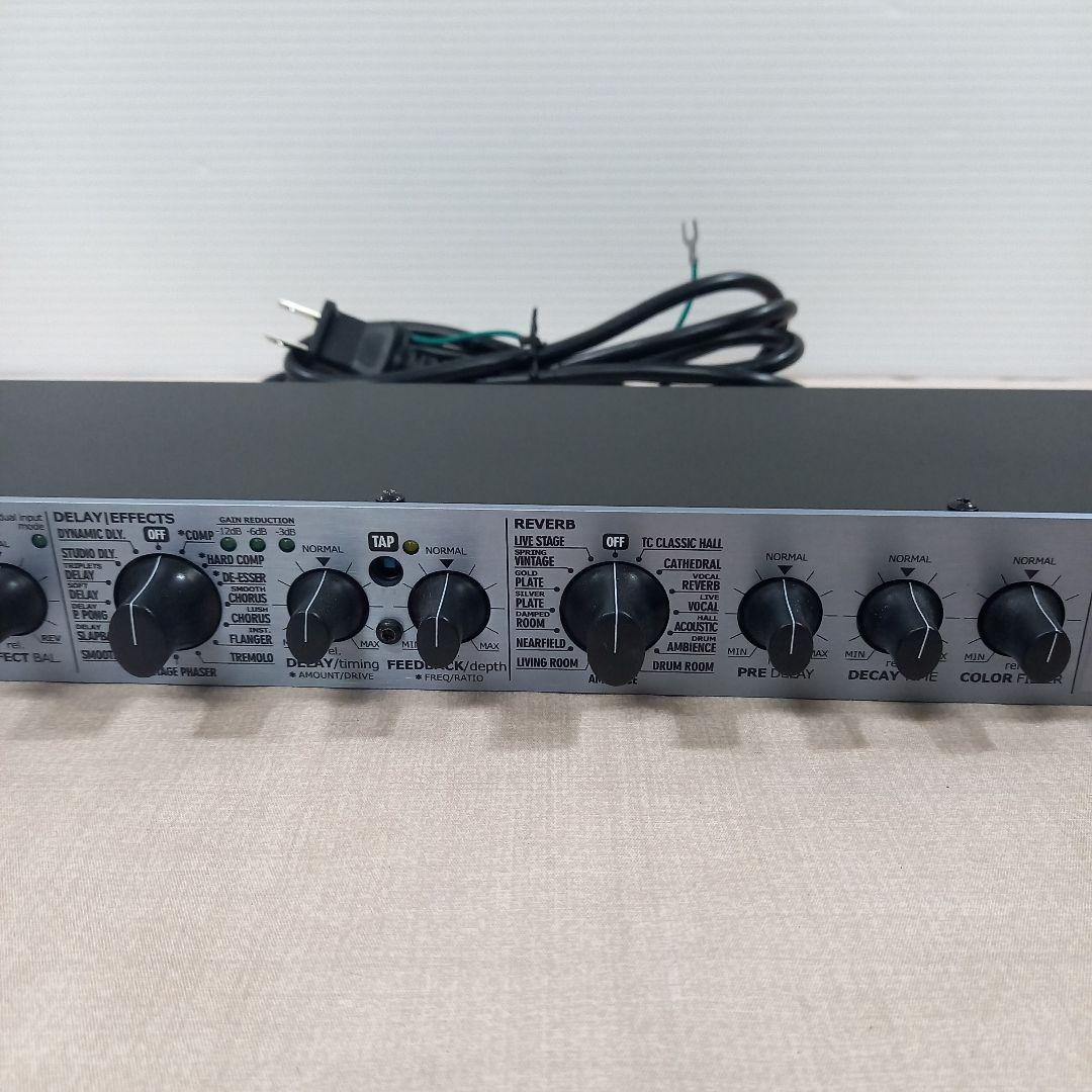 美品◎t.c. electronic M350 リバーブプロセッサー 1U①