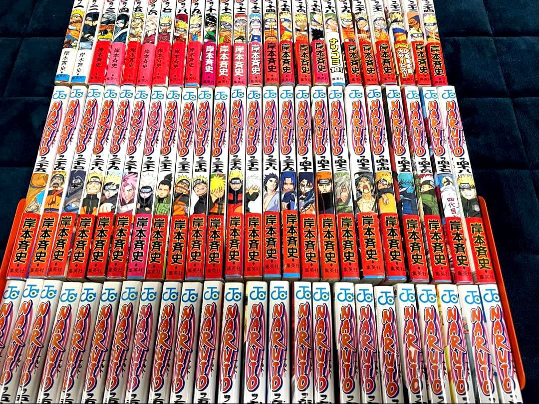 NARUTO 全72巻セット　初版帯付き（2-72巻）