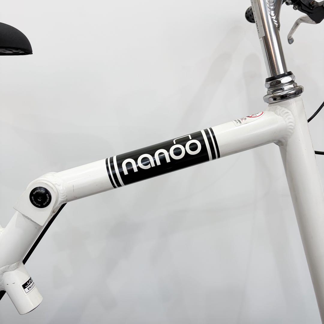 NANOO FD-1207 折りたたみ自転車 12インチ シマノ7段 アルミ
