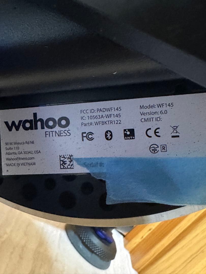 Wahoo KICKR V6 標準11sスプロケ有り