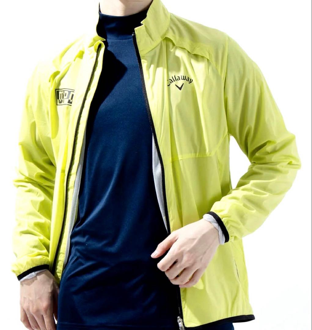 ☆【Callaway】☆ウインドブレーカー ブルゾン ストレッチジャケットL