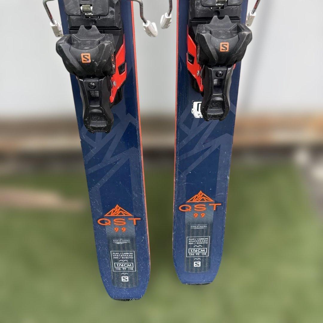 Salomon QST 99 スキー板　ビンディング