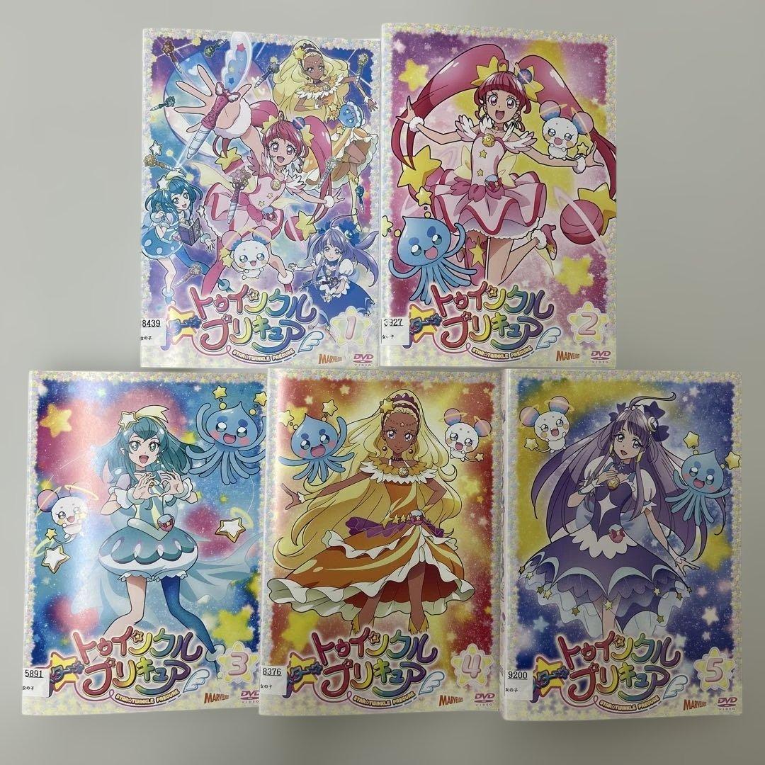 スター☆トゥインクルプリキュア　DVD 全16巻　全巻セット　レンタル落ち
