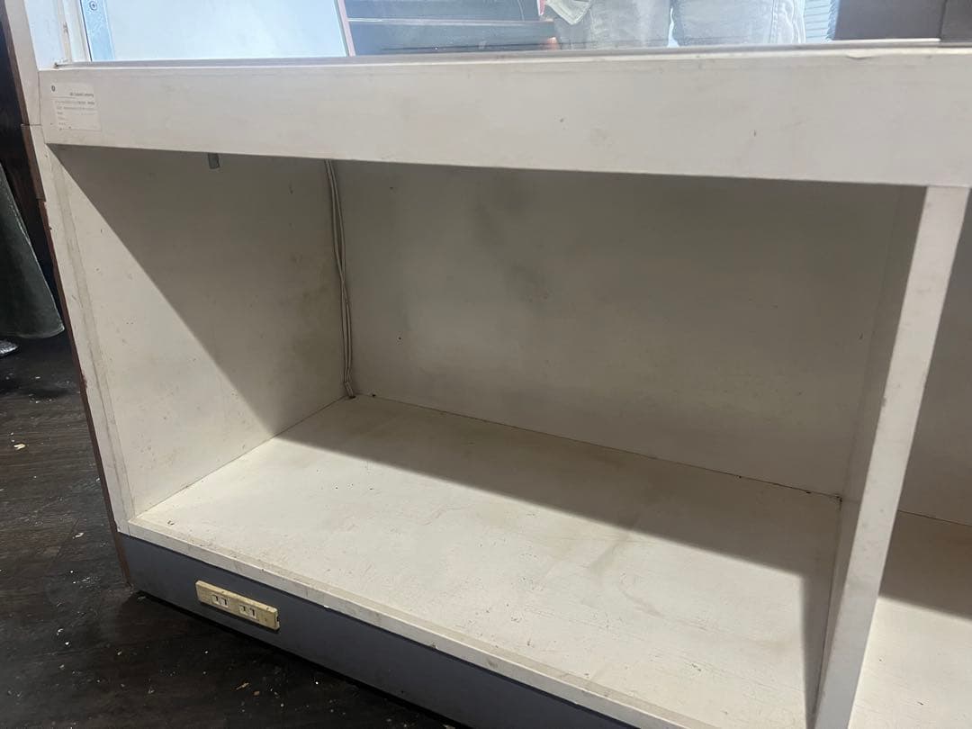 【O-1341】ガラスショーケース 什器 ディスプレイ 店舗備品