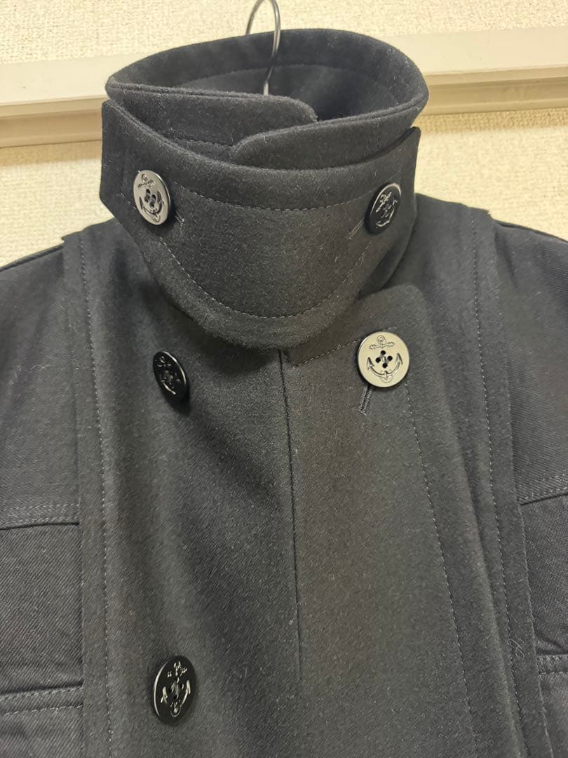 ジャケット・アウター Sacai 25AW Denim x Wool Melton Jacket
