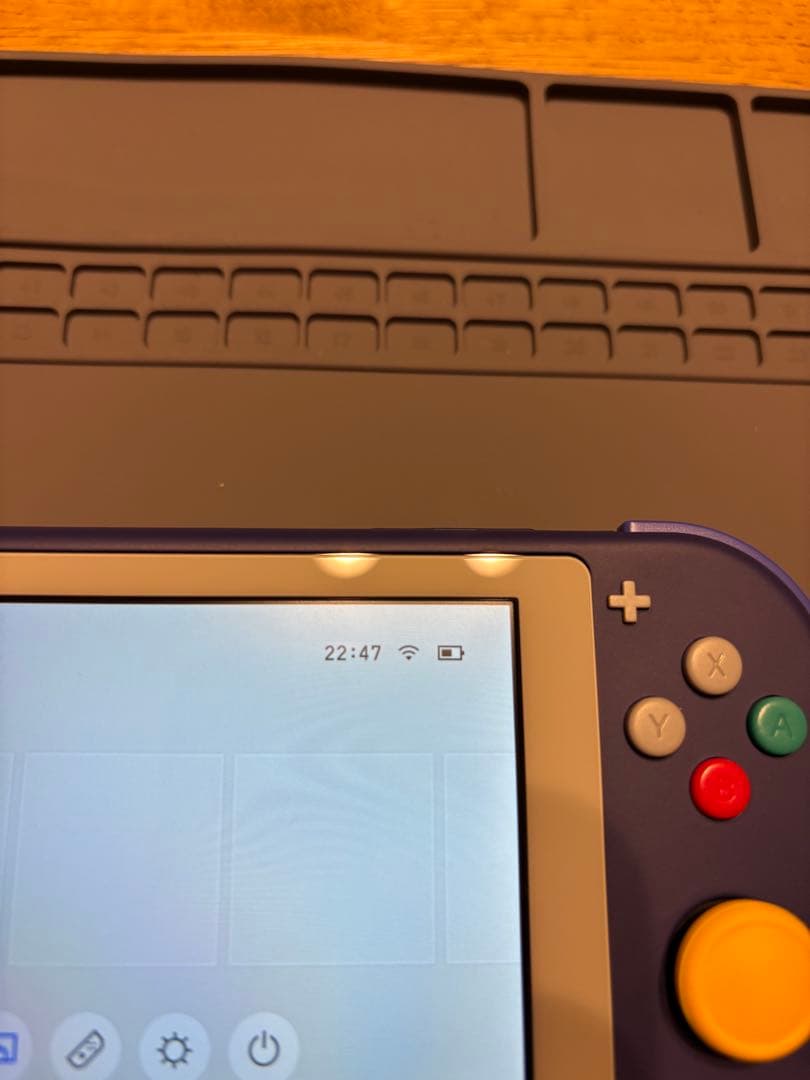 Nintendo Switch Lite本体　カスタム品　外装ゲームキューブ仕様
