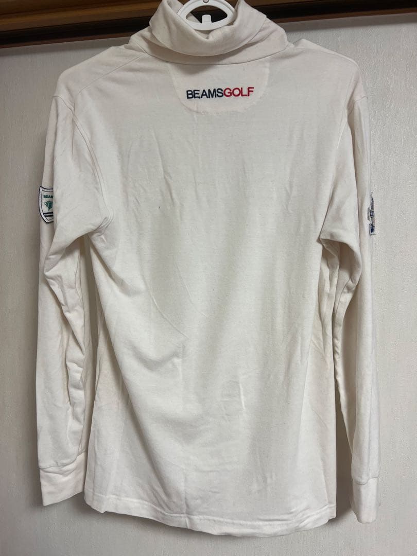 【ネイビー＆ホワイト セット】BEAMS GOLF タートルネック M