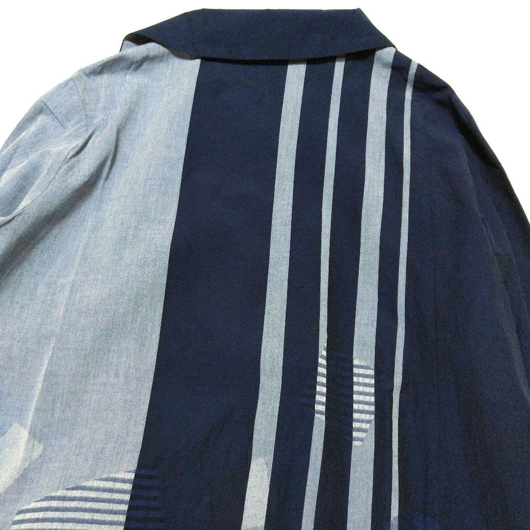 スージー！　美品　慈雨　ワンピース コート　ネイビー系　L　センソユニコ