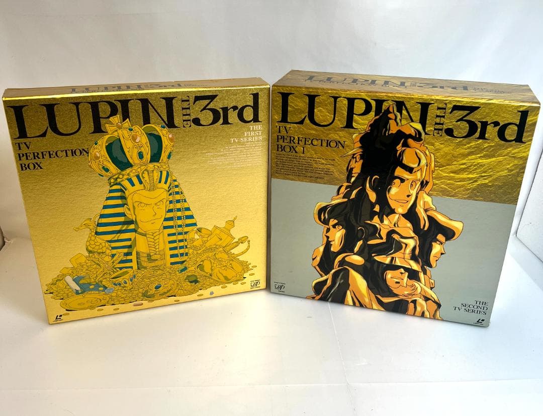 LD　ルパン三世 TV PERFECTION BOX 1＆2 豪華セット 限定品
