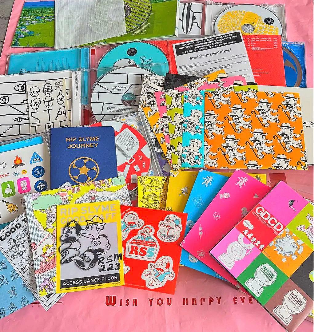 500名限定キーホルダー付 RIP SLYME CD・DVDまとめ売 限定BOX