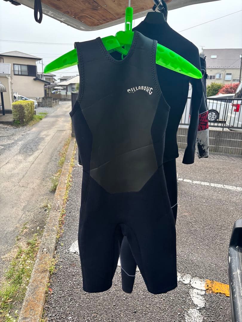 BILLABONG W.S.S. ブラックウェットスーツ他まとめ