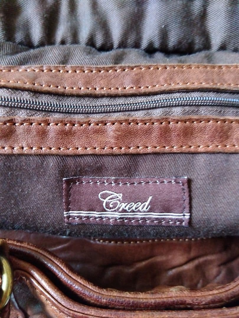 Creed ブラウン トートバッグ　2WAY