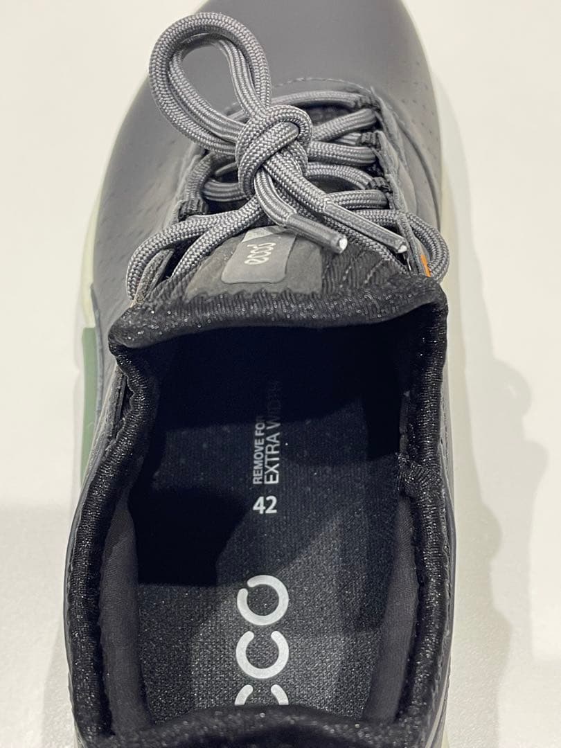 ecco ゴルフシューズ グレー　M Biom C4 【靴ひもタイプ】メンズ