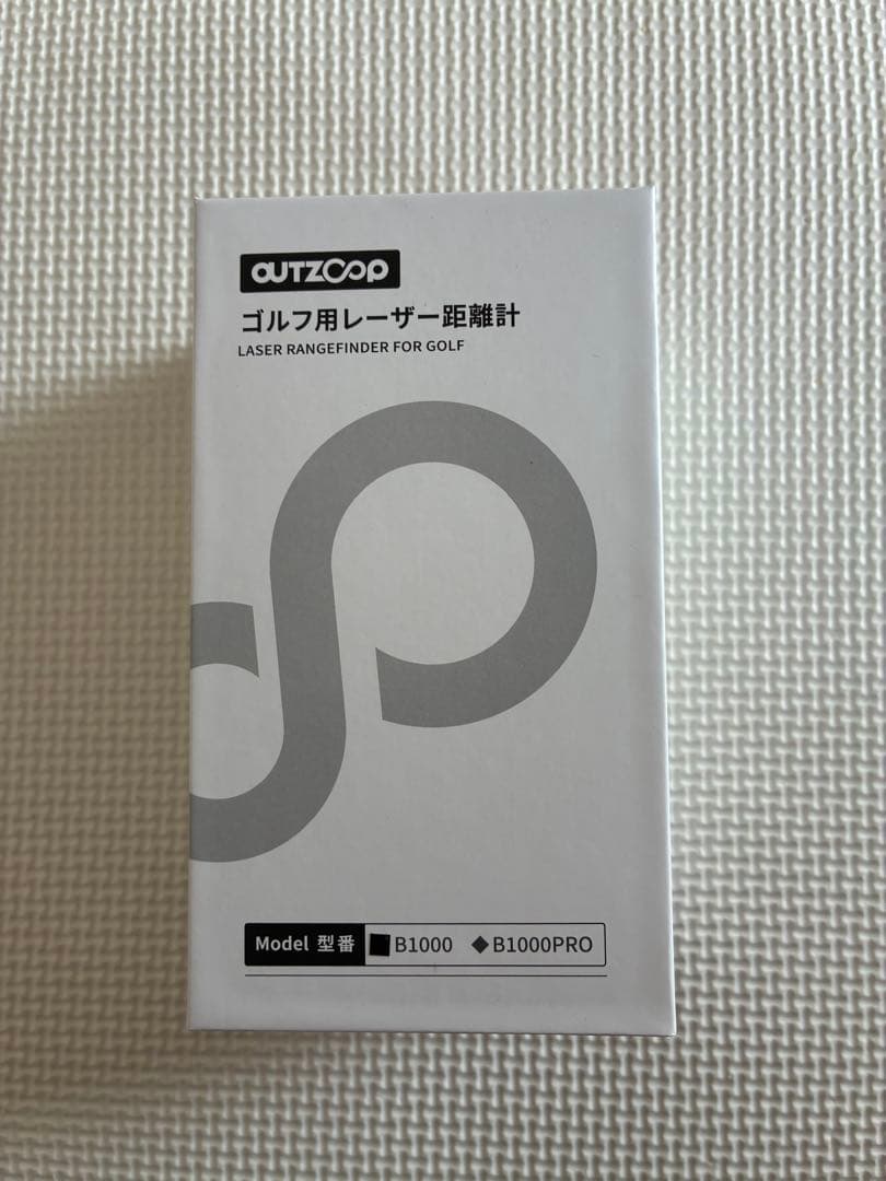 ★未使用品★OUTZOOPゴルフレーザー距離計 B1000 最速0.04S測定