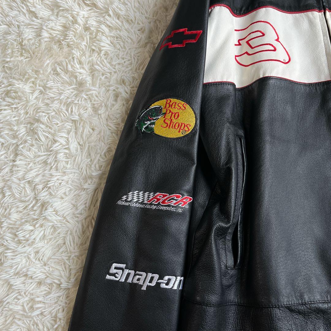 格安✨CHASE レザーレーシングジャケット WILSONSレザー ブラック