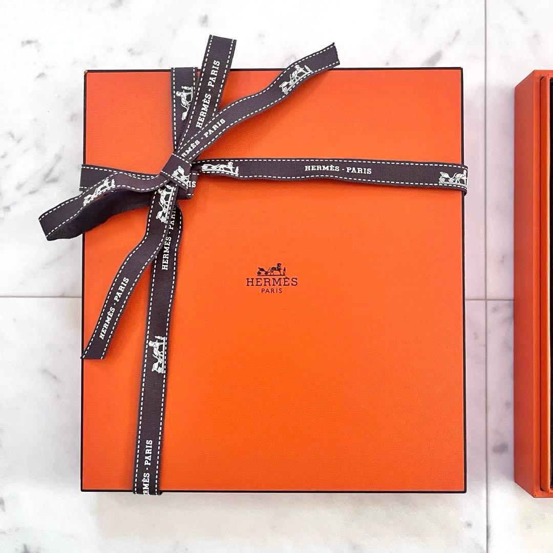 HERMES エルメス 大きめ シェーヌ ダンクル ネックレス ケース 空箱