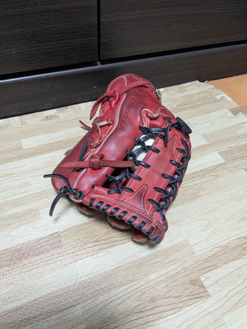 タ*チ様 Mizuno Global Elite 軟式グローブ レッド
