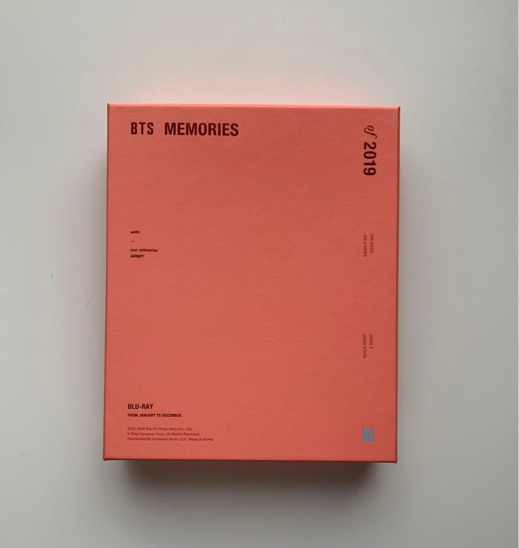 BTS Memories 2019 公式 グッズ 日本語字幕 Blu-ray