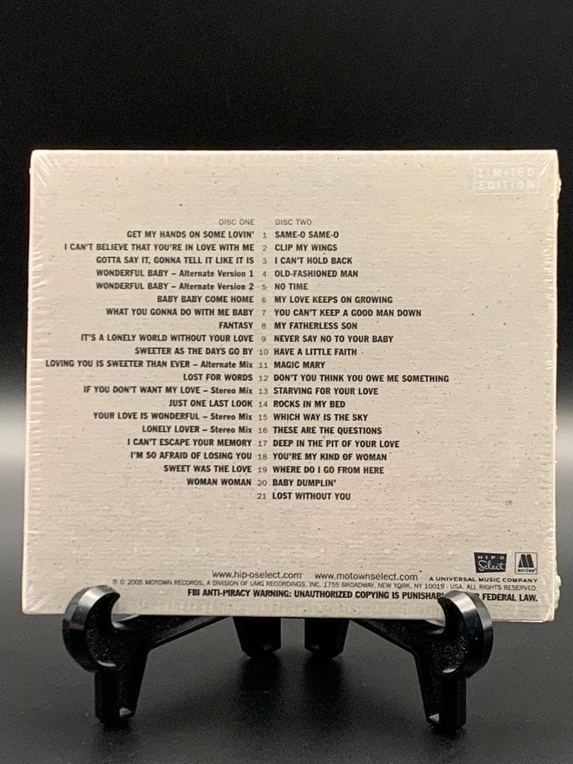 Four Tops/Lost Without You【新品未開封・激レア】