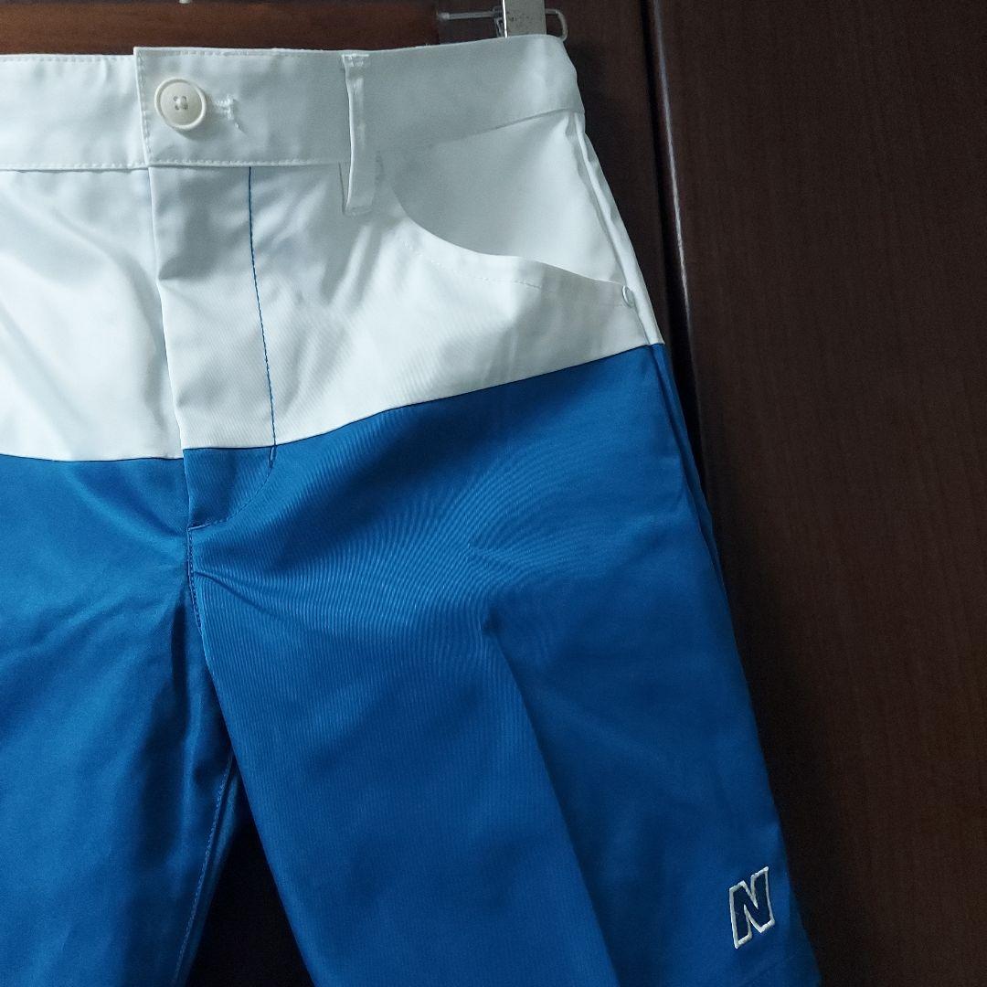 【美品】new balance ニューバランス ハーフパンツ ゴルフ バイカラー