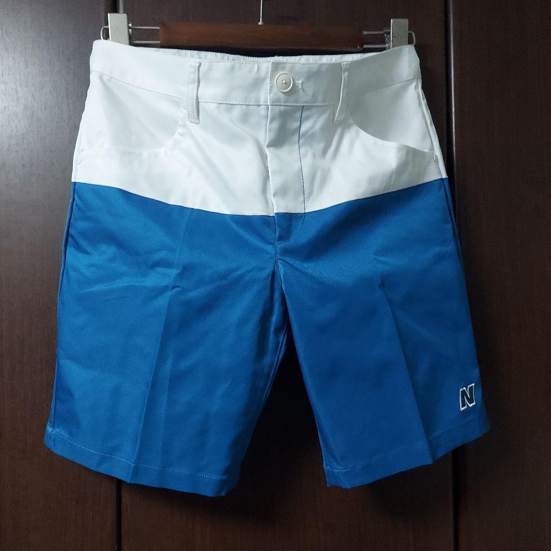 【美品】new balance ニューバランス ハーフパンツ ゴルフ バイカラー