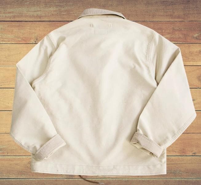 アス【新品未使用】DOUBLE RL アイボリー ジャケット XXL