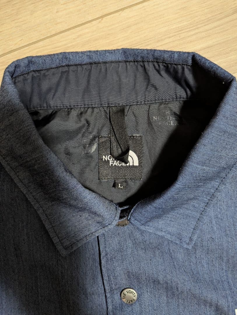 ［L］THE NORTH FACE ゴアテックスデニムコーチジャケットインディゴ
