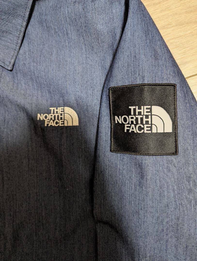 ［L］THE NORTH FACE ゴアテックスデニムコーチジャケットインディゴ