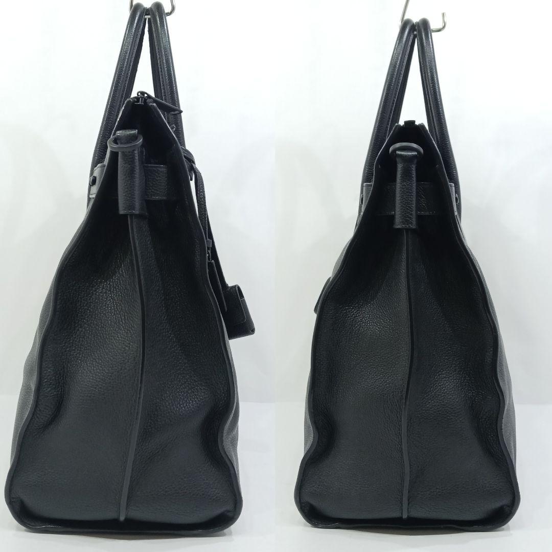 サンローラン サックドジュール スープラ 2way レザー A4可 黒