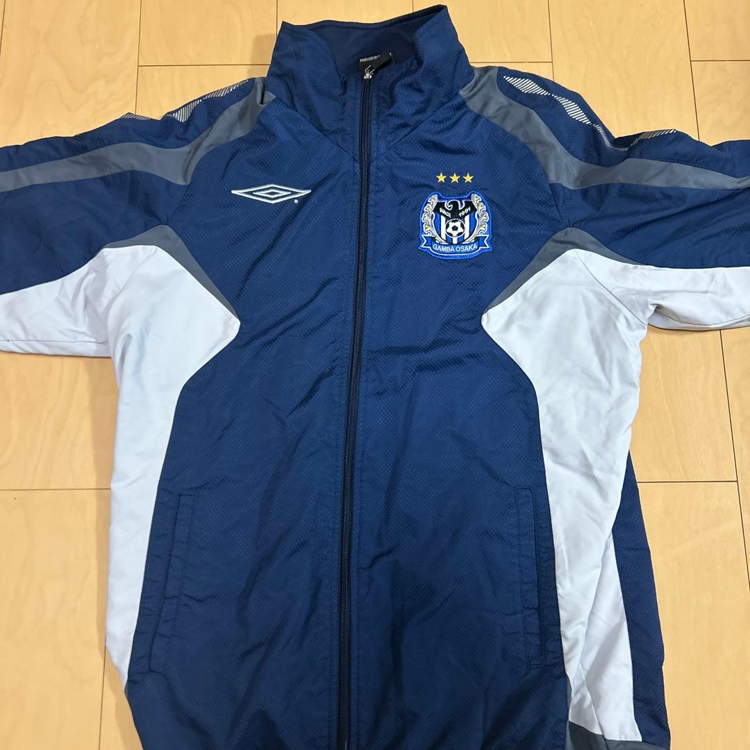 ガンバ大阪 Umbro サッカー ジャケット Lサイズ ネイビー