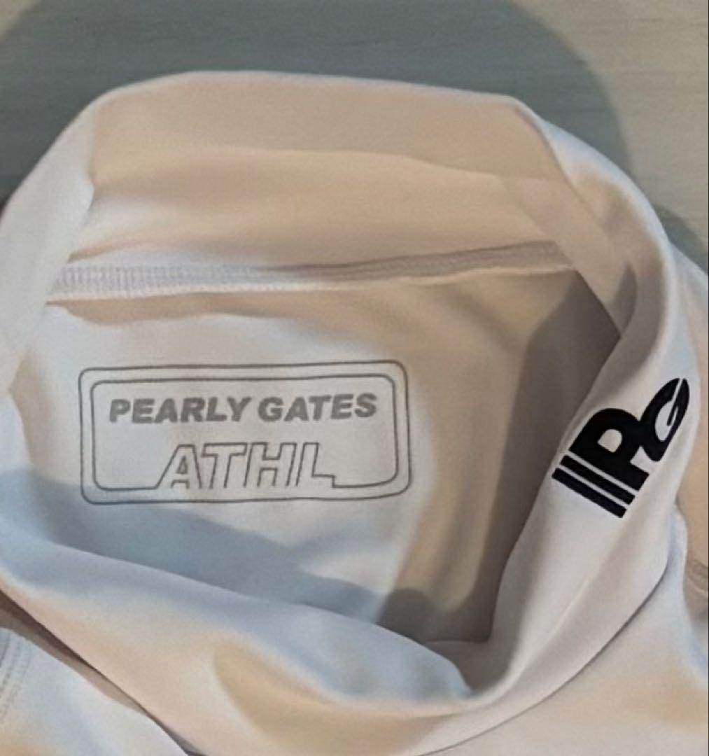 PEARY GATES ハイネック長袖インナーシャツ ホワイト
