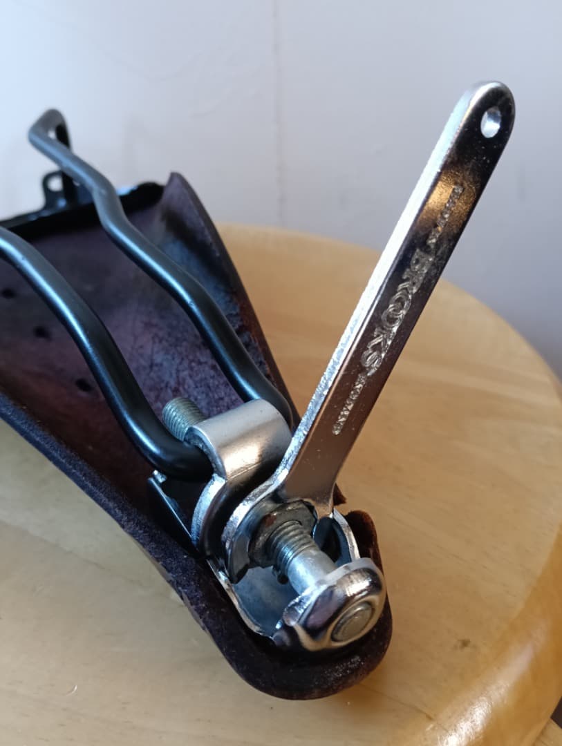 BROOKS ブルックス　B17 レザーサドル　 ブラウン　現状品