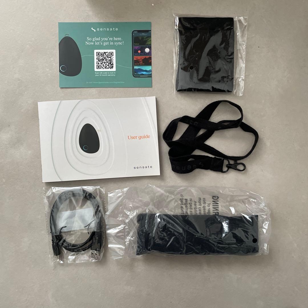 Sensateセンセート2　不安やストレスを緩和するスマートウェアラブル