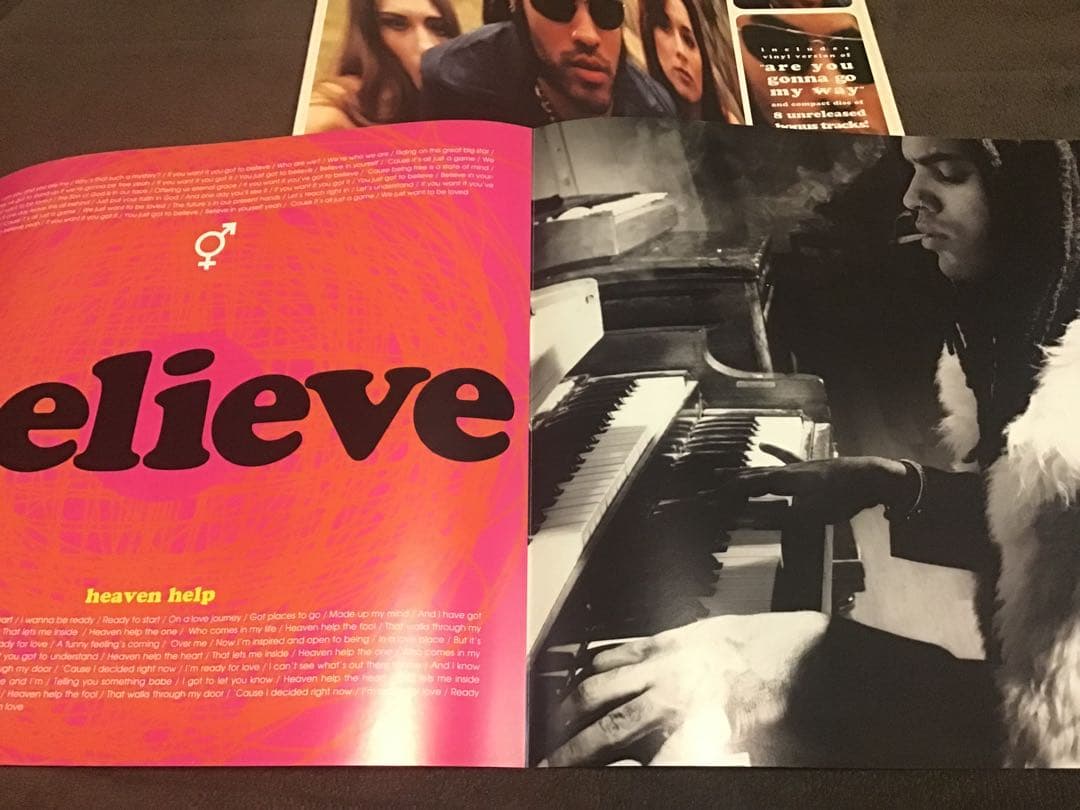 クリアLP＋CD LennyKravitz　AreYouGonnaGoMyWay
