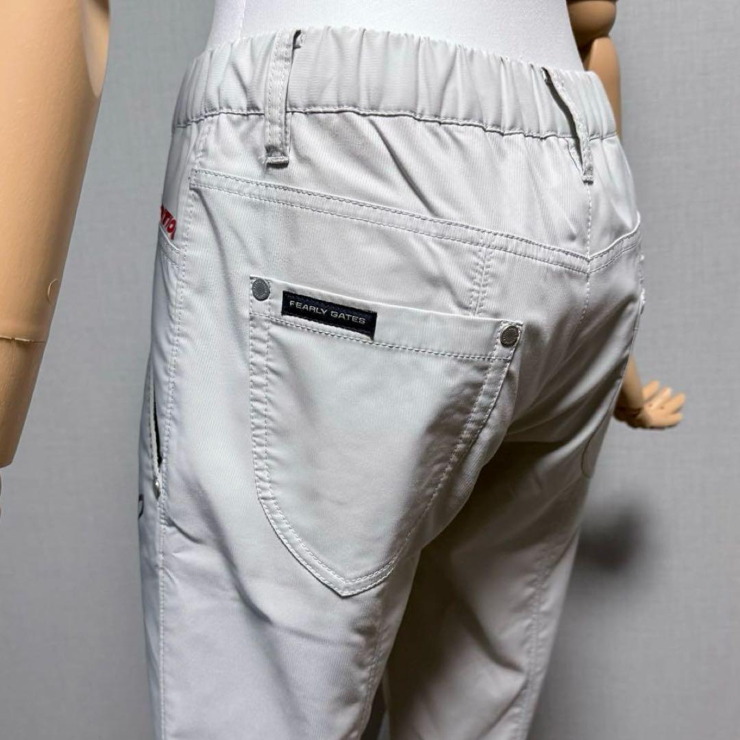 美品　マスターバニー ゴルフパンツ 0ライトグレー 立体裁断　春　パーリーゲイツ