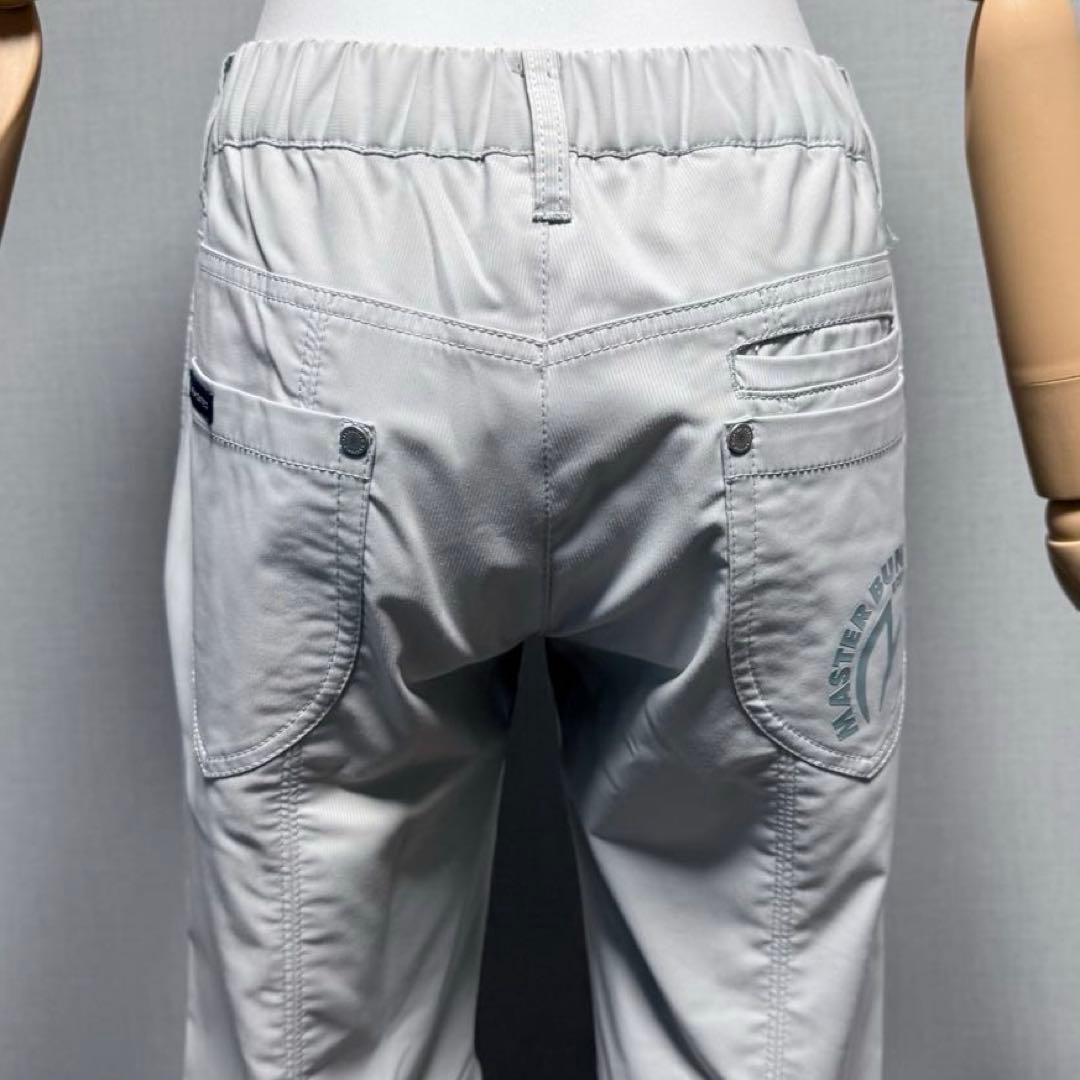 美品　マスターバニー ゴルフパンツ 0ライトグレー 立体裁断　春　パーリーゲイツ