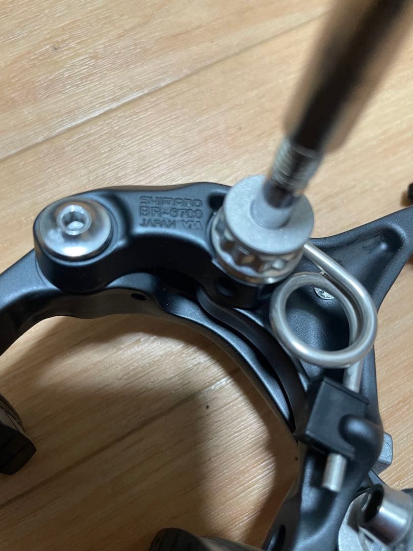 SHIMANO ULTEGRA BR-6700 リムブレーキキャリパー前後セット