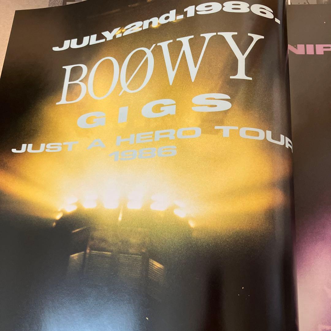 K*I様 BOOWY GIGS JUST A HERO TOUR 1986