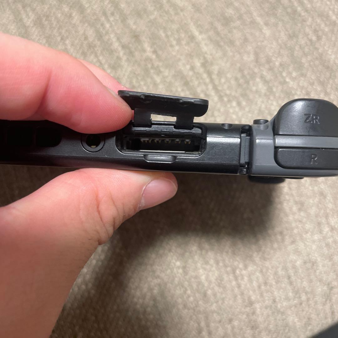 任天堂Switch本体（HDMIコードなし）ジョイコングレー