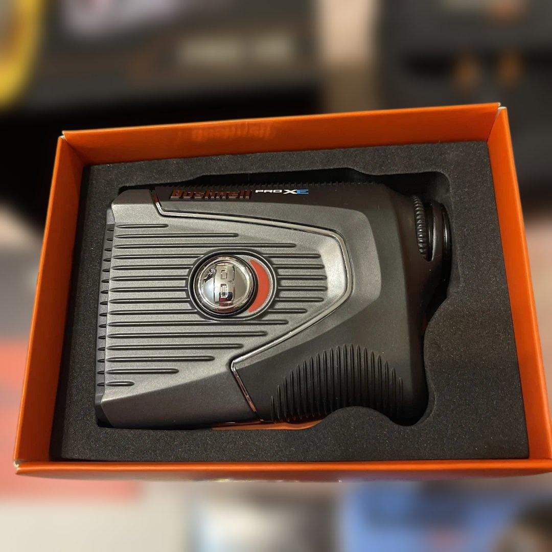 Bushnell ゴルフ用距離計 PRO XE 新品電池3個付き