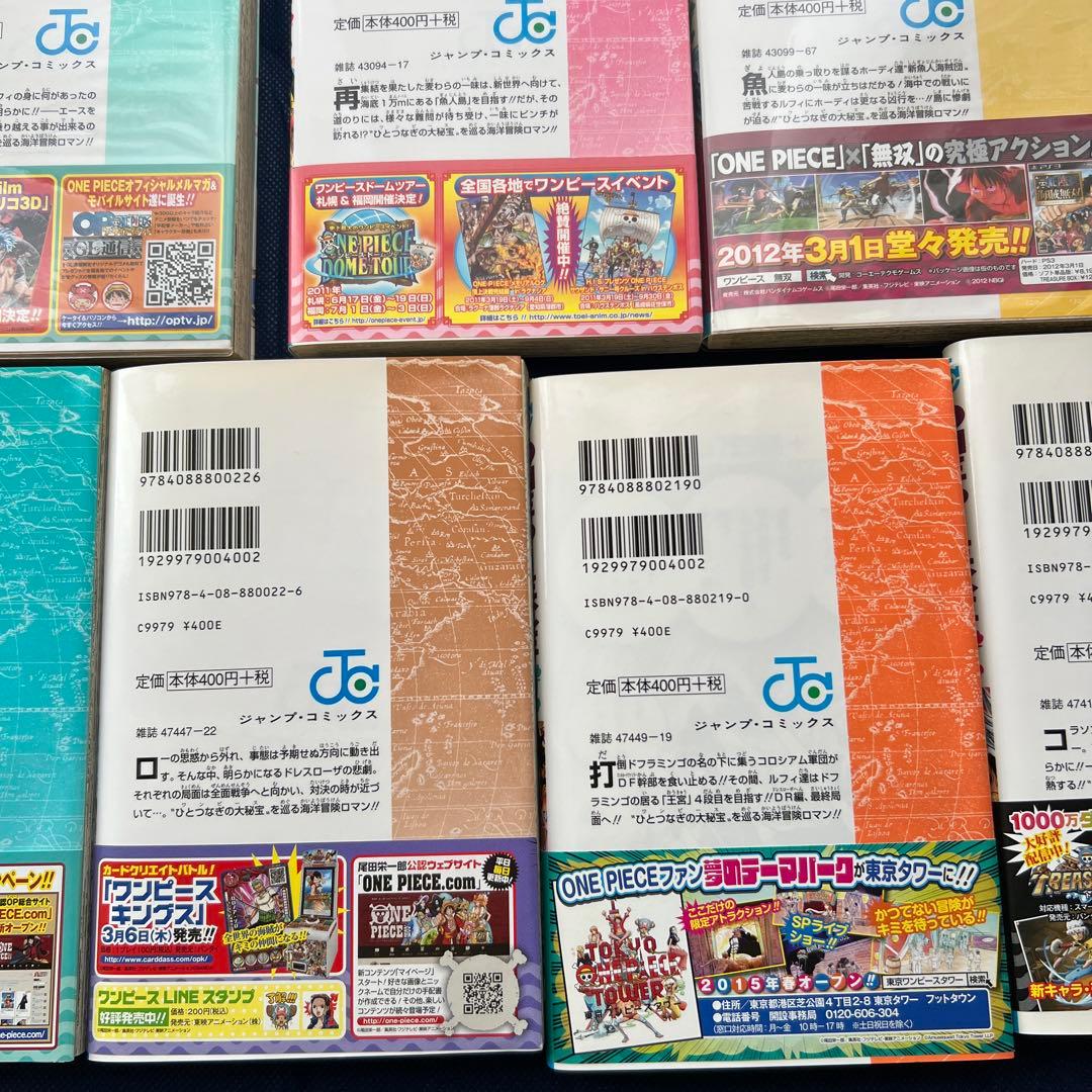 ONE PIECE　0巻 1巻～78巻 セット 13巻以降は初版 ワンピース