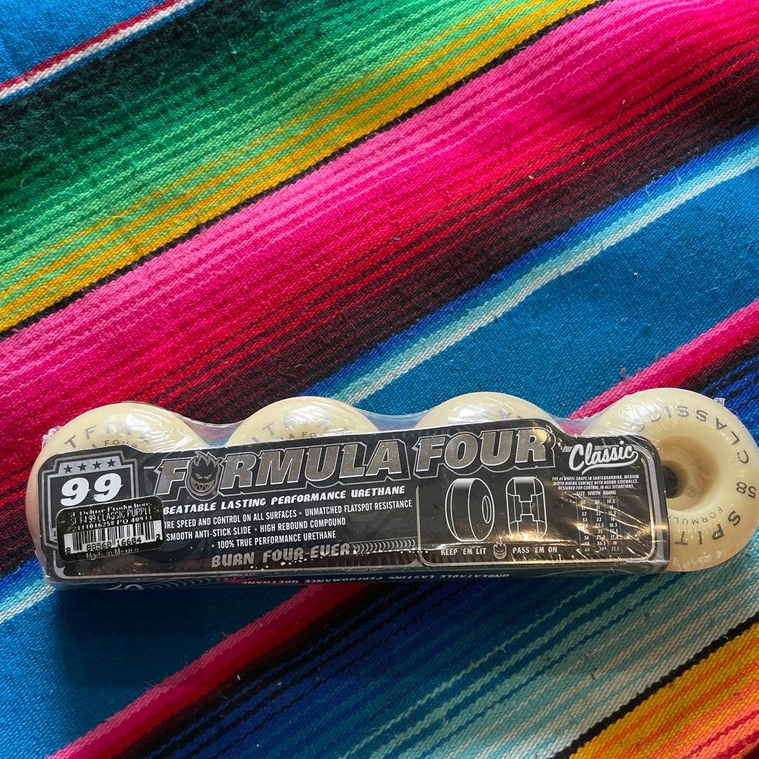 SPITFIRE FORMULA FOUR 99A ウィール58mm定価9130