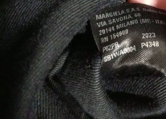 Maison Margiela メゾンマルジェラ 5AC グレインレザー グレー