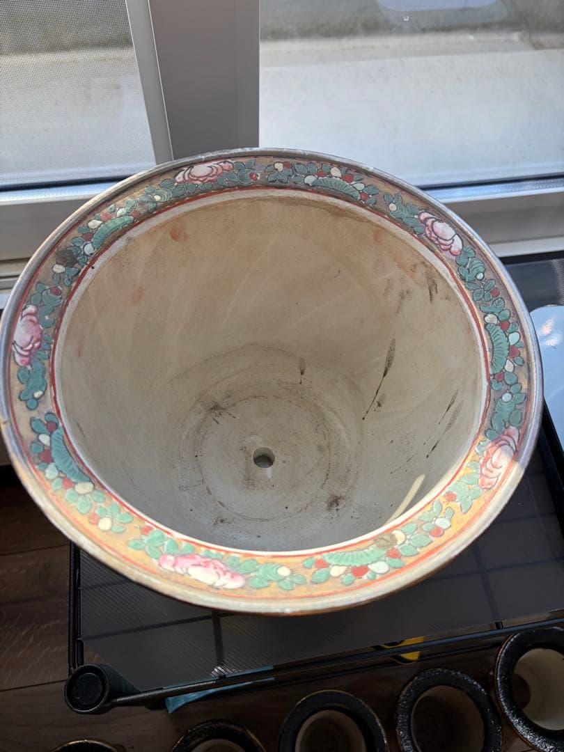 渡*男様 中国陶器鉢 陶磁器　不明