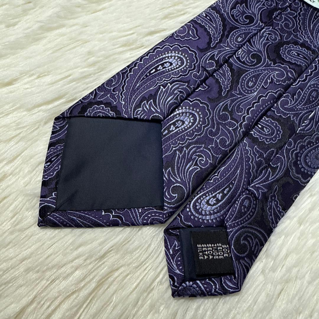 【未使用品】Paul Smith ネクタイ　高級シルク　ペイズリー