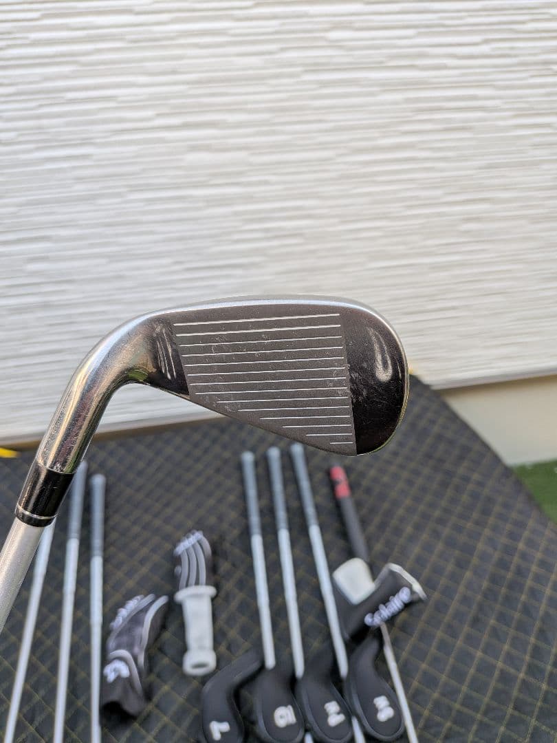 い*い様 Callaway Solaire ゴルフバッグ 黒/グレー　おまけ付