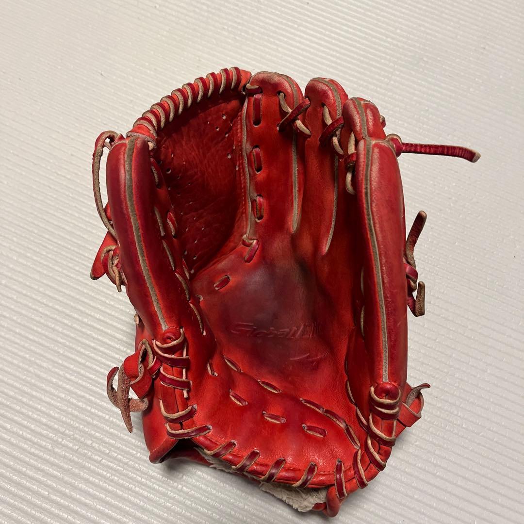 Mizuno 硬式グローブ レッド